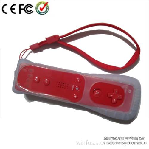 Red Bluetooth Remote Controller for Nintendos Wii Game Console